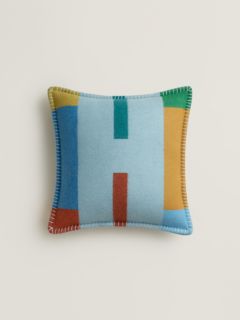 ミ*ー様 HERMES クッション H Gourmand pillow - Blue | Hermès USA